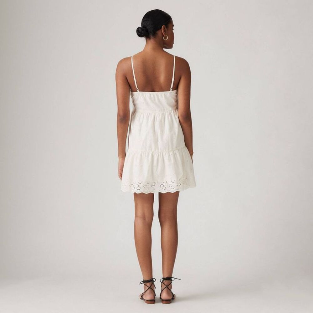 Levi's - Women's Cora Sleeveless Mini Dress - Whispe White - Picture 2 of 3